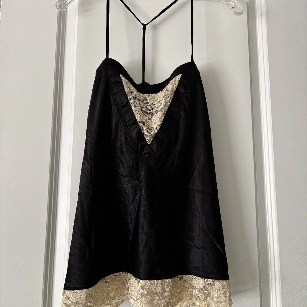 Black and White Cami